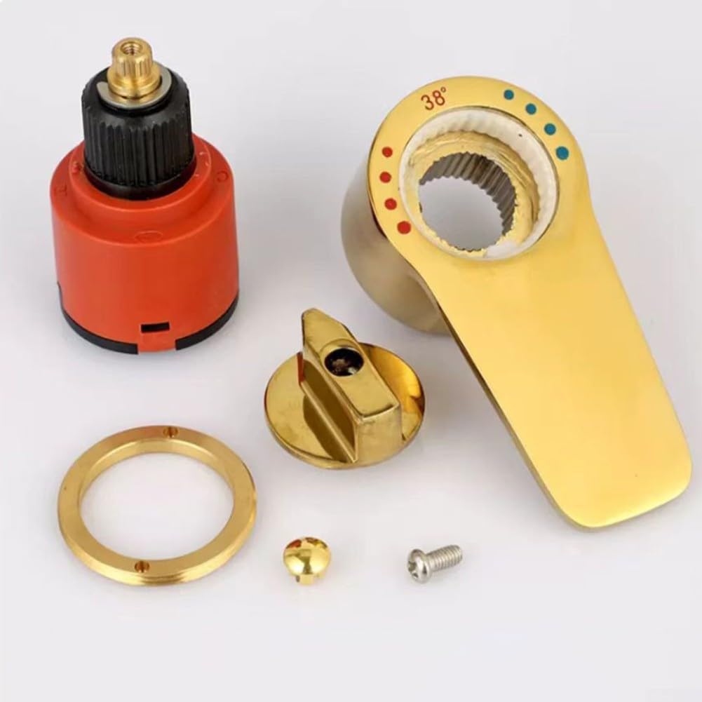 Cartouche douche thermostatique or pour rénover la salle de bain et le confort quotidien