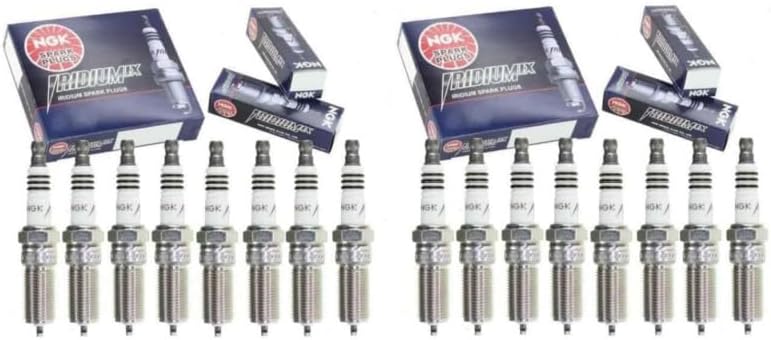 Pack of 16 NGK Iridium IX Spark Plug Replacement For HEMI Ram 1500 2011-2024 5.7 5.7L V8
