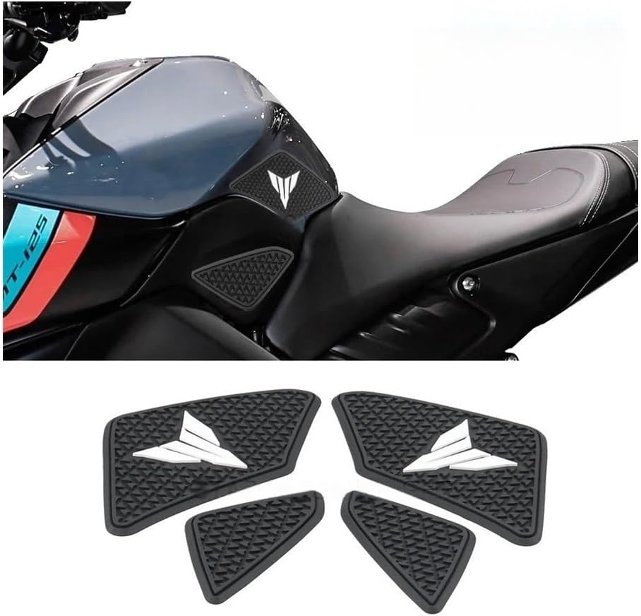 Tank Traction Pad Side Sticker Decal for MT 125 MT125 MT-125 2023 Motorcycle Accessories Fuel Tank Protection Pads Grip Tank Pad