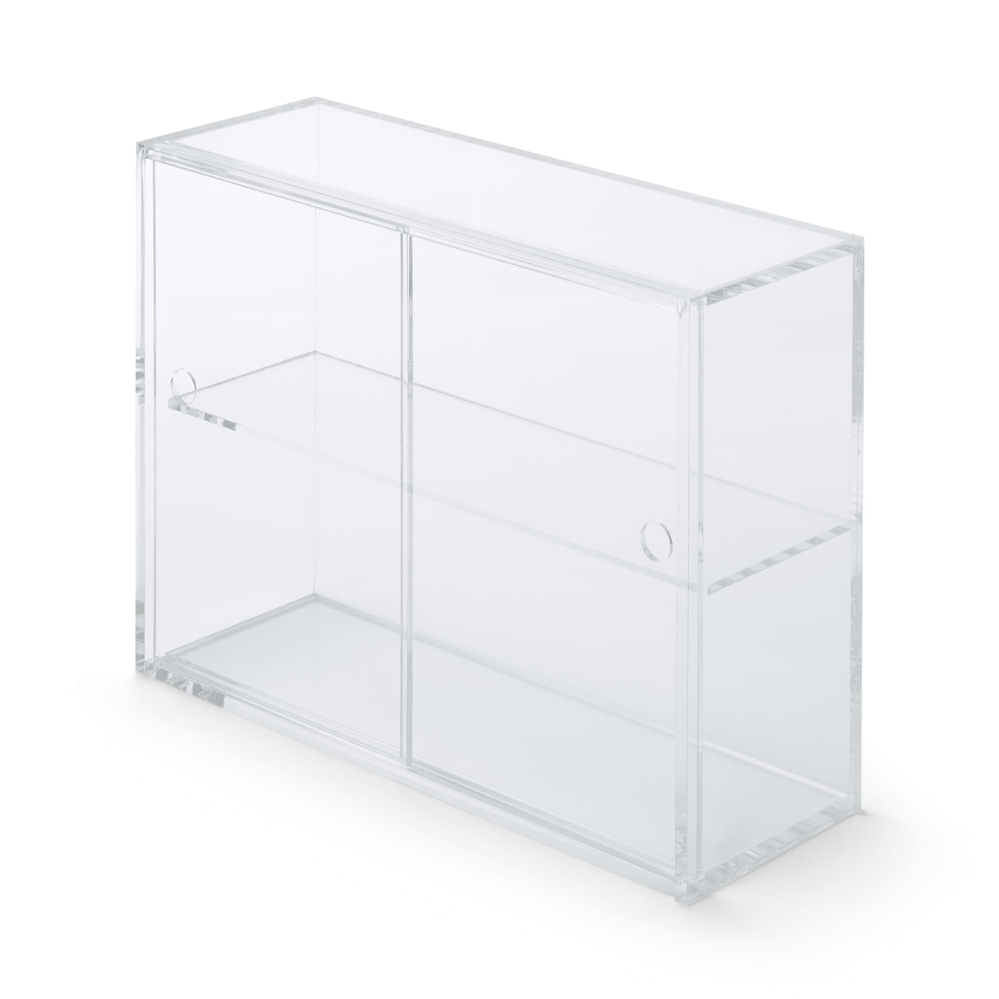 Amazon.co.jp: 無印良品 アクリルコレクションスタンド引き扉付き・小