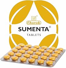 Charak Pharma Sumenta Tablet with tagar and jatamansi for natural care in Stress and Anxiety (Pack of 4)