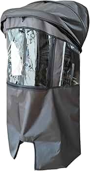 Amazon | RAKU 自転車用レインカバー 子供乗せ 後ろ 自転車カバー 通気