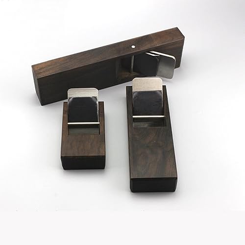 Miniatura 8 de Mini cepilladora de mano, herramienta de avión japonesa para carpintería de bricolaje, recorte, cepillado de madera (7 pulgadas)