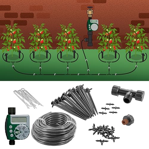Orbit 91945 Tomato Garden Drip Irrigation Watering Kit w/Automatic Watering Timer by Orbit - Image 2