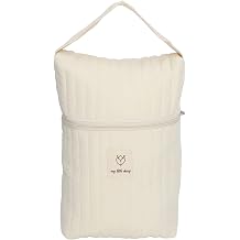 Bnineteenteam Diaper Bag Organizing Pouches,Portable Handheld Large Capacity Cotton Diaper Storage Bag Pouch