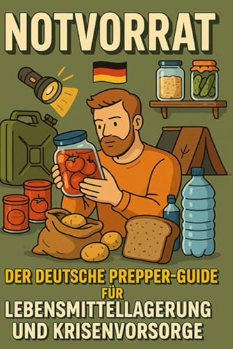 Notvorrat: Der deutsche Prepper-Guide für Lebensmittellagerung und Krisenvorsorge (Die Prepper-Essentials für Deutschland)