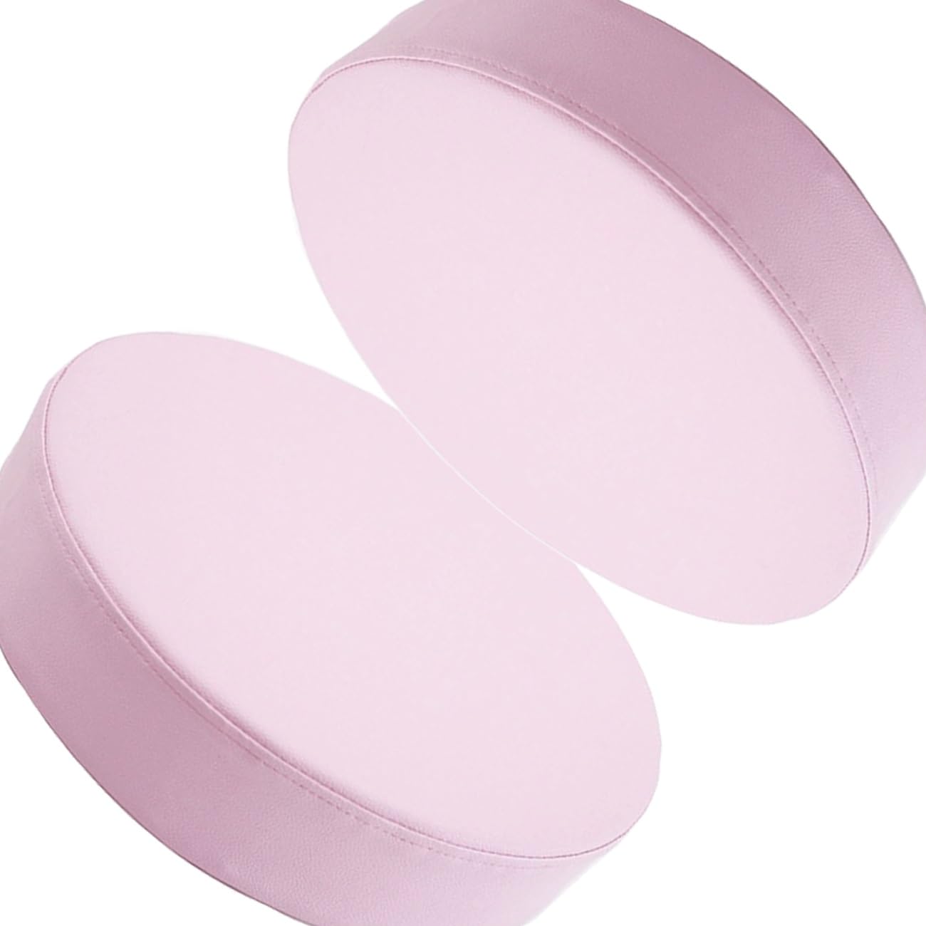 SDNAM Round Chair Cushion 40/45/50cm, Thick 5/8cm Garden Chair Cushions Seat Pads,Waterproof Round Chair Cushions Pad Mat for utdoors/Indoor/Patio/Swing/Floor/Garden(J11,2pcs 50X50X8cm)