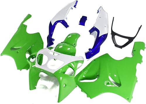 Miniatura 2 de MZYPARTS Kit de carenado verde, blanco y azul, apto para Kawasaki Ninja ZX7R 1996-2003 1997 1998 1999 2000 2001 2002 ZX-7R Panel de marco de cuerpo