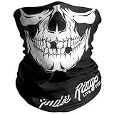 Indie Ridge Skull Motorcycle Face Mask -...