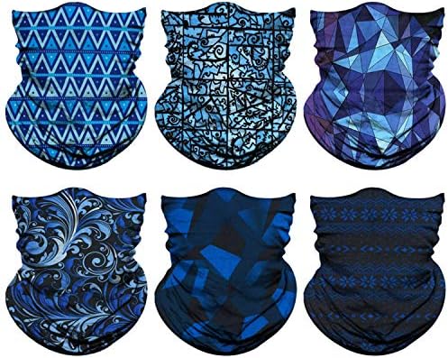 Neck Gaiter Headwear Headband Head Wrap Scarf Mask Neck/Ear Warmers Headbands Perfect for Winter Fishing, Hiking, Running, Motorcycle etc& Daily Wear for Men and Women