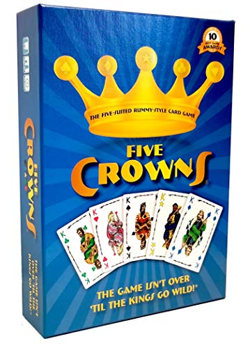 FIVE CROWNS - A Family Card Game from Esdevium Games 1-7 Players Age 8plus