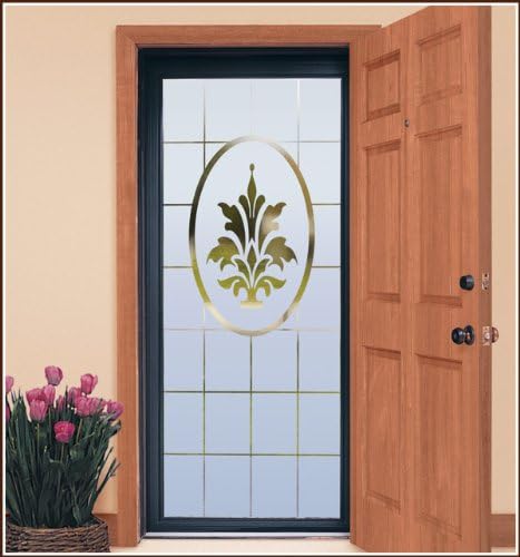 Doral Etched Glass Decorative Window Film 32" x 74"