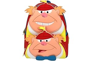 Loungefly Alice in Wonderland Tweedle Dee & Tweedle Dum Double Strap Shoulder Bag