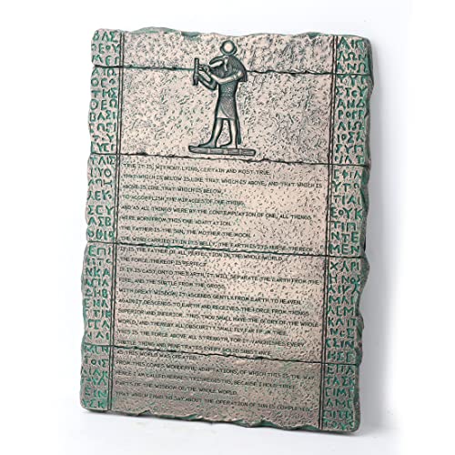 Escultura Decorativa de Hermes con Acabado Bronce miniatura 2