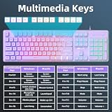 Camiysn Creamy Gaming Keyboard and Mouse Camiysn Creamy Gaming Keyboard and Mouse