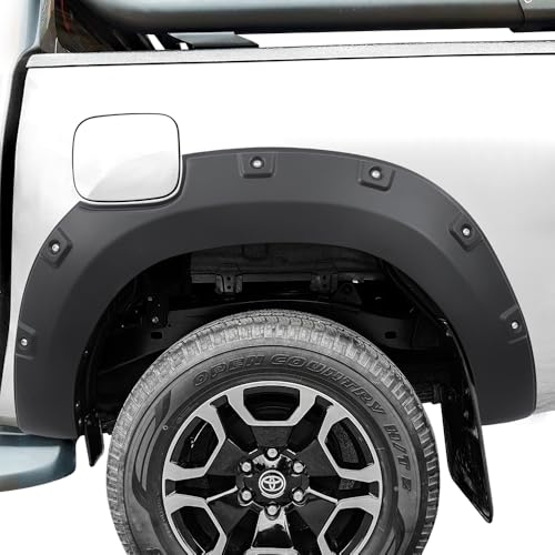 Guardabarros para Toyota Hilux 2021-2024 de doble cabina con pasos de rueda de 8,6 pulgadas 6