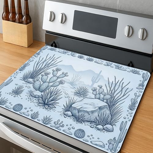 Housse de protection lavable en verre imperméable pour cuisinière - 5