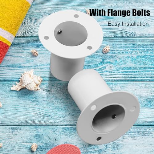 Supports d'échelle de piscine CHEOTIME en acier inoxydable 1,5 pouce