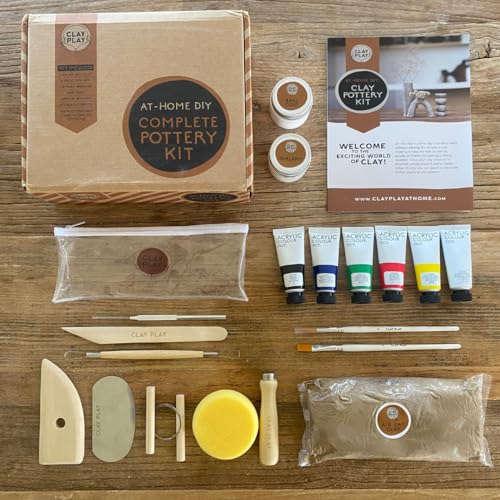 DIY Complete Pottery Kit for Adults