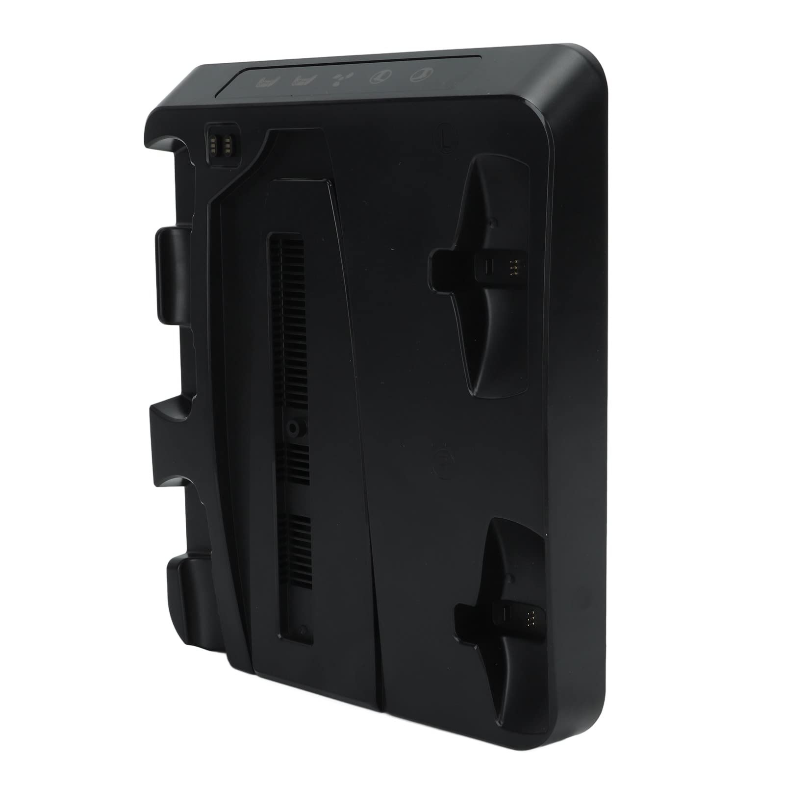 YYALYYON Base de soporte de carga, ventilador de disipación de calor, estación de carga de luz indicadora LED de 4 puertos para consola