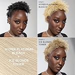 L'Oreal Paris Feria Hyper Platinum Advanced Lightening System Hair Bleach, Lifts Up To 8 Levels, Includes Anti Brass Purple Conditioner, 1 Hair Dye Kit - Image 3