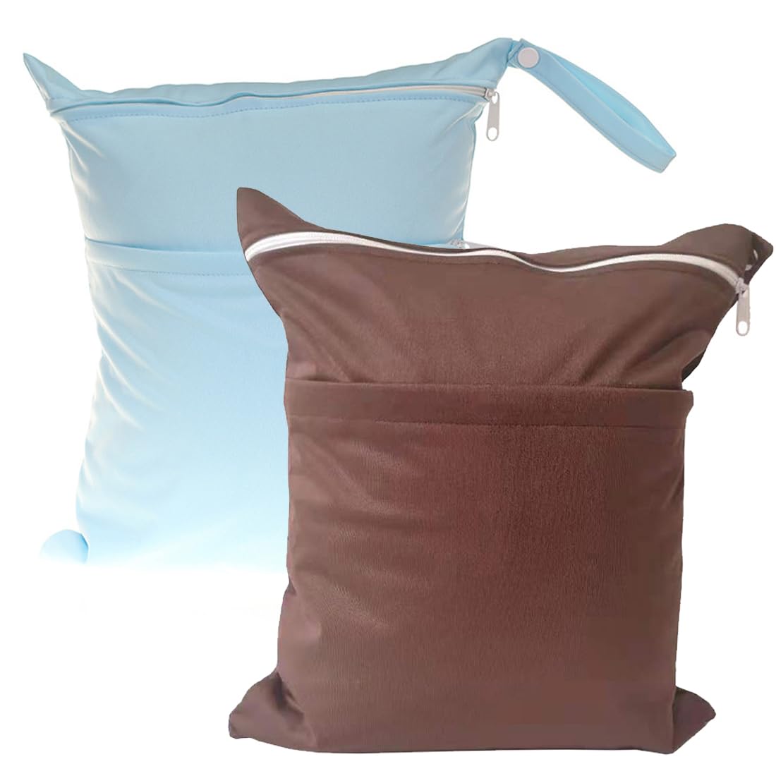 Sac à Langer Réutilisable Imperméable - 36x30cm - 2 Compartiments