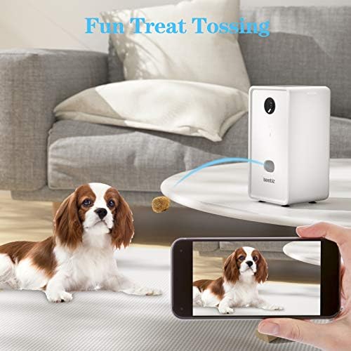 Iseebiz Pet Camera Treat Dispenser — alternate angle