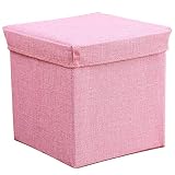 los almacenamiento caja es hecho de alto calidad Lino tela, esta almacenamiento pecho es súper fácil a limpiar limpiar con húmedo paño. Máximo carga cojinete a 150kg.