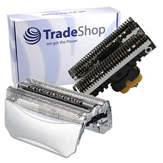 Kombipack Scherfolie Klingenblock Messer Rasierklinge kompatibel mit Braun 51B 51S 65644701:Typ 5644 - Activator 8588 65645701:Typ 5645 - Activator 8585 5756701:Typ 5751 Series 5 550