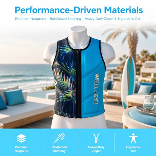 Gilet de sauvetage kayak adulte léger veste flottaison paddle snorkeling