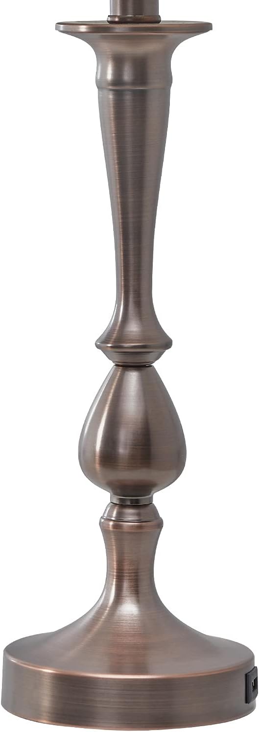 Gеt Dіѕсоunt 70% Prісе Oneach USB Table Lamps Set of 2 for Living Room Modern Bedside Lamps for Bedroom Office 25 Oil-Rubbed Bronze