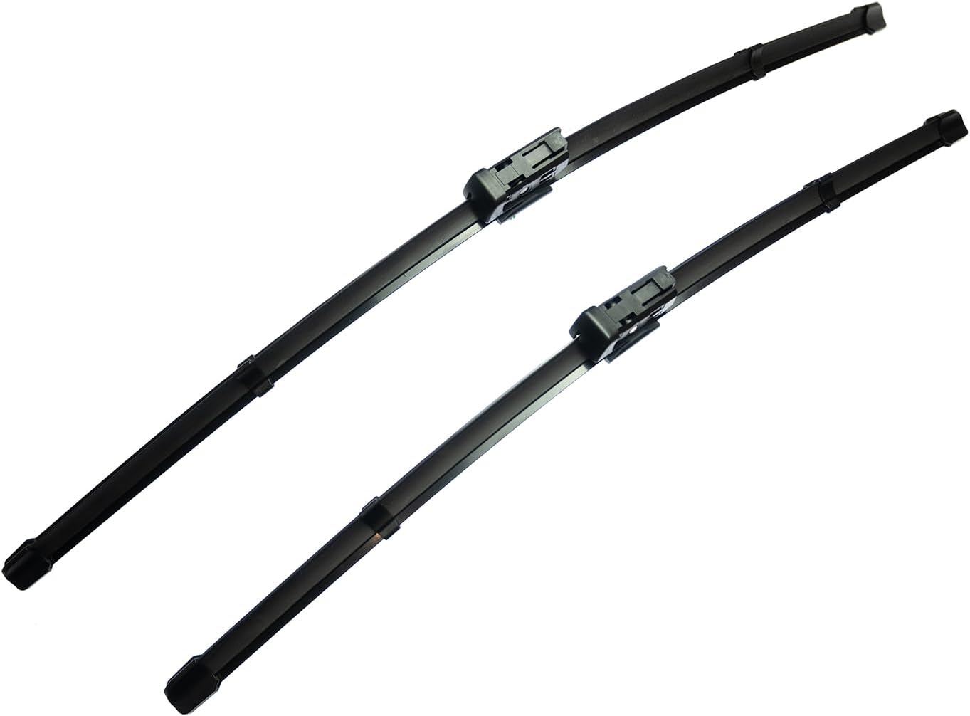 2 Wipers Automotive Replacement Windshield Wiper Blades 24inch+20inch
