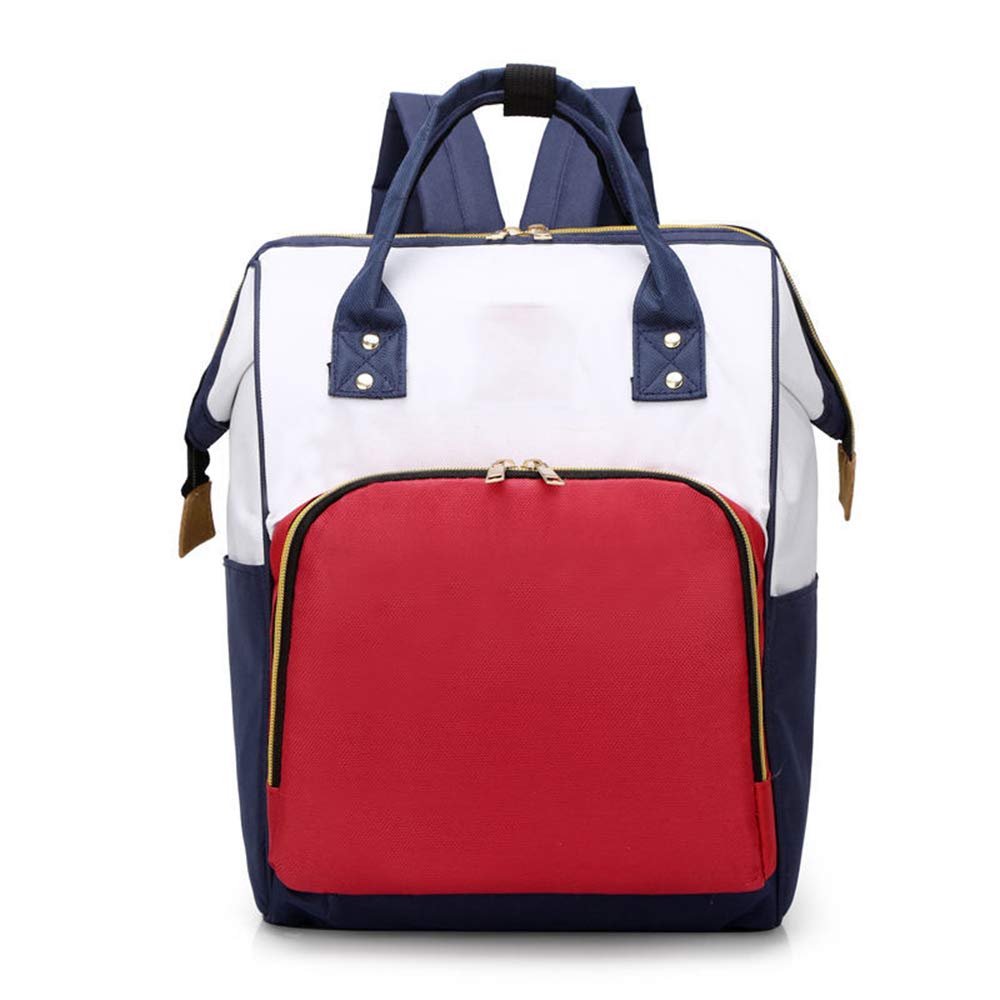 Couches pour bébés sac à dos à langer casual de grande capacité avec isolation biberon