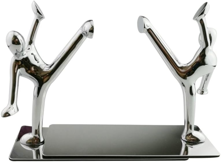 LMTODLFG Book Ends Book Ends Metal Bookends For Shelves 1 Pairs Book End Hold Books Heavy Duty Black Non Skid Bookend Book Holder Stopper Shelf Office Ho - View #8