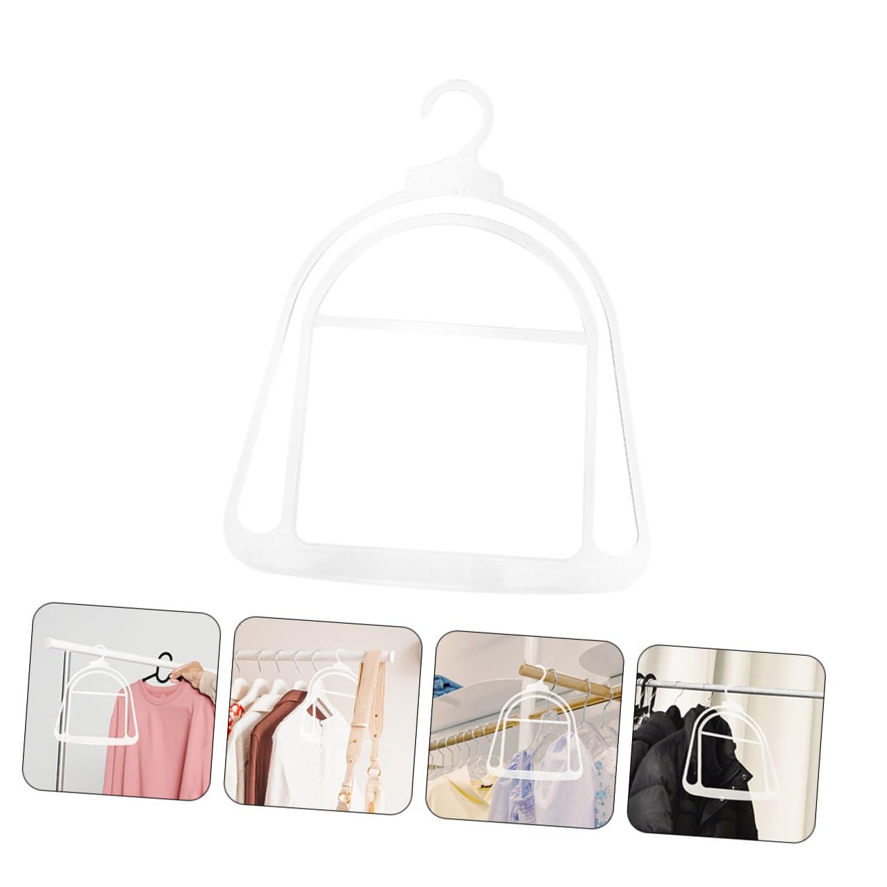 20piezas Percha para Sombreros de Armario Organizador de Gorras de Béisbol Soporte de Plástico Perchero Multifuncional para Gorros Bufandas Cinturones Bolsos Hombres y Mujeres
