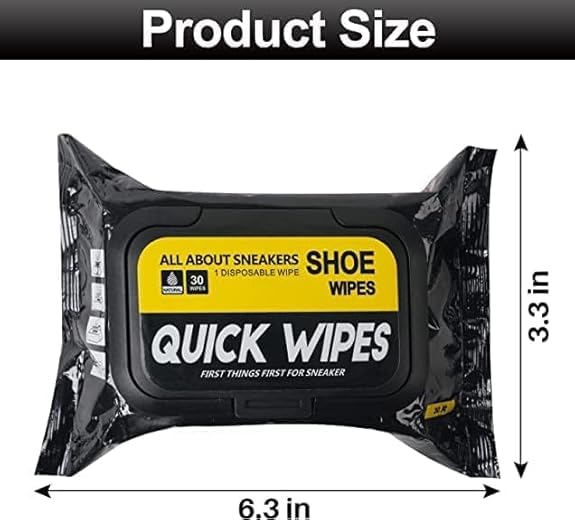 Image of Shoe Wipes Sneaker Cleaner - Instant Sneaker Cleaning Wipes, Quick Dirt & Stain Remover for Shoes, Portable Shoe Cleaning Kit for Sneakers, Leather, and Canvas(Packs of 80) Multicolor