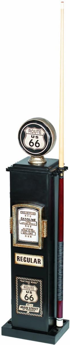 RAM Gameroom Products 40-Inch Route 66 Texaco Gas Pump CD and 6 Cue Holder