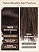 YILITE Tape in Human Hair Extensions 16 inches 20pcs 40g Silky Straight Tape in Hair Extensions Remy Human Hair #2 Dark Brown Hair Extensions(16 inch #2)