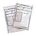 MMF Industries Cash Transmittal Bags, Self-Sealing with Permanent Adhesive, 6 x 9 Inches, Clear, 500 Bags - (236006920)