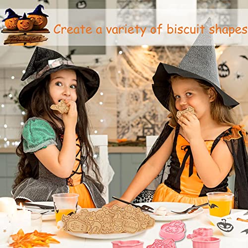 8 Pezzi Formine Biscotti Halloween, Tagliabiscotti...