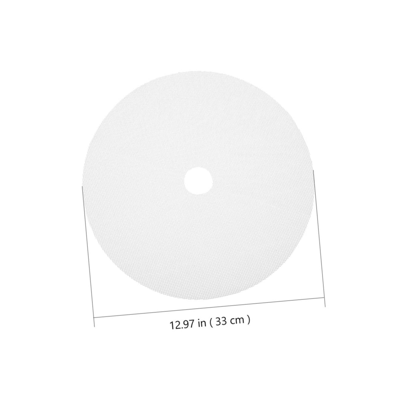 ABOOFAN Food Dehydrator Liner Mats 2pcs Silicone Mats for Food Dryer Fruit Meat Dryer Sheets