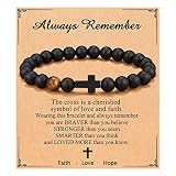 ORISPRE Bracelets for Teen Boys Gift Ideas, Religious Christian College Graduation Gifts for Boys Bi