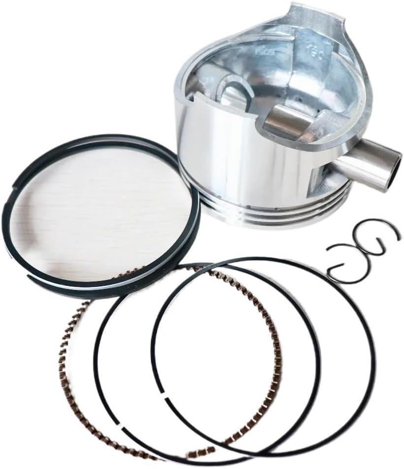 Compatible 190 Engine Replacement Parts 90MM Piston Rings Pin Clips Kit