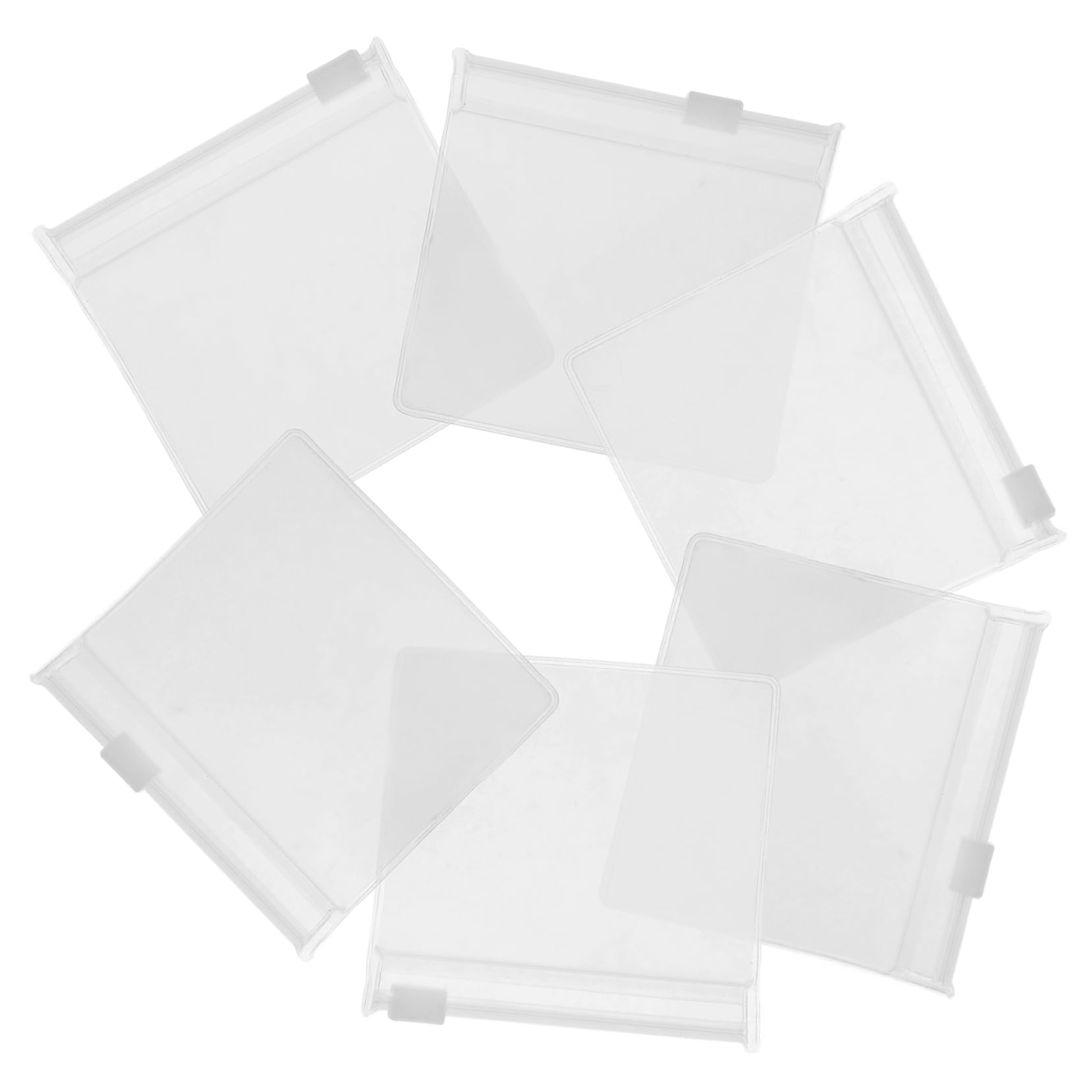 Set da 12 Sacchetti per Medicinali in Eva Opaco Cerniera, Organizer Compatto e Riutilizzabile per Viaggio e Conservazione di Farmaci e Gioielli, Facile Accesso 8x8cm