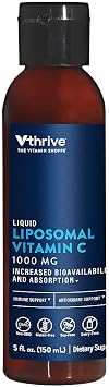Liquid Liposomal Vitamin C a" Immune Support a" 1,000 MG - Orange 5 fl. oz./30 Servings
