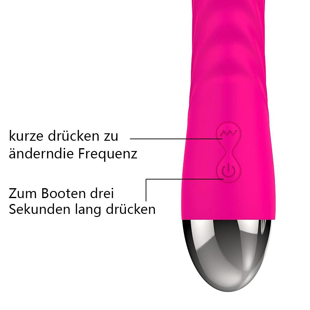 Vibratore clidoride sesso punto g, dildo realistico e vibratori anali, vibratore in silicone per 10 modalità di vibrazione, giocattoli sessuali toysper per donna pene squirting