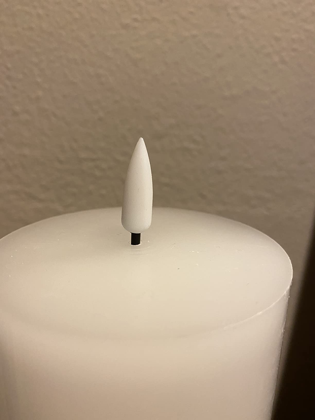 6/mo Finance Girimax Teal Blue Flameless Pillar Candles with Remote