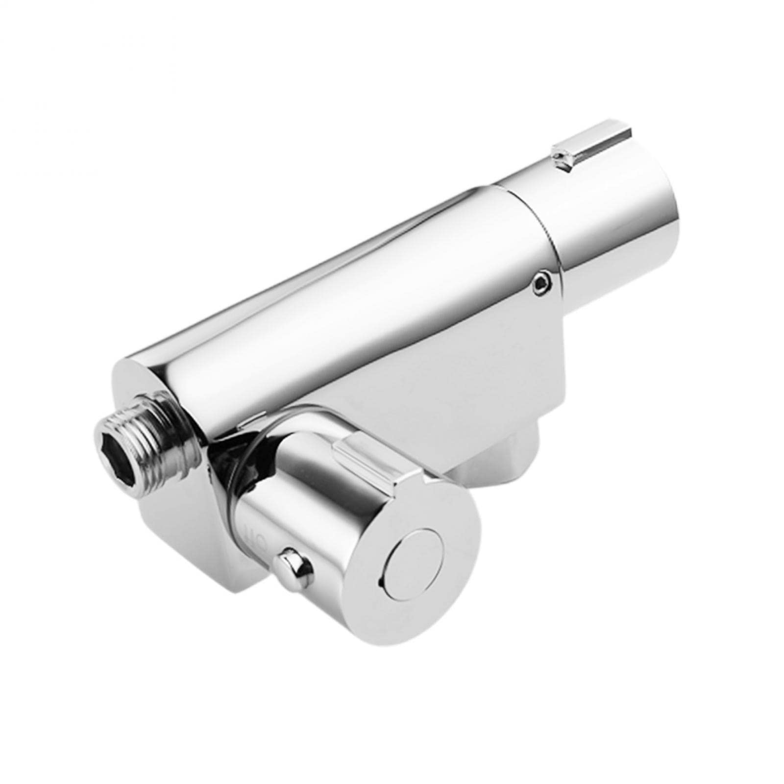RANRAO Barre de douche thermostatique, mitigeur de douche thermostatique, robinet mitigeur de douche thermostatique moderne vertical, convient pour caravane, yacht, bateau