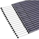 iBayam 0.38mm Black Ink Pens Fine Point Smooth Writing Pens for Adults, 18-Pack Journal Planner Black Pens Fine Tip, Suitable for Office Business