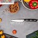 nuovva Sharp Kitchen Utility Knife – Professional Vegetable Knife – 5 inch German High Carbon Stainless Steel – Small Paring Knife